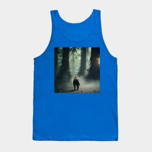 Sasquatch in Nature Tank Top